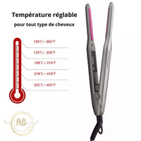 Boucleur et lisseur de cheveux courts à petit prix.