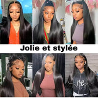 Perruque cheveux humains