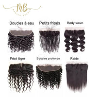 Closure frontal de cheveux naturels de qualité supérieur pour femme