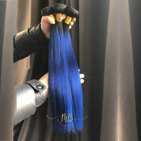 Tissage de cheveux naturels avec closure pour femme