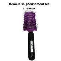 Magnifique brosse anti-noeuds pour cheveux naturels