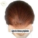 Perruque cheveux naturels pour femme noire