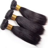 Joli tissage de longueur coutre en cheveux naturels pour femme