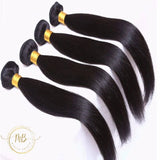 Tissage cheveux humains 100 % naturels – finition professionnelle