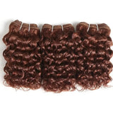 Tissage de cheveux naturels frisés pour femme à petit prix