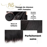 Tissage de cheveux humain de qualité supérieur pour femme