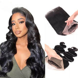 Closure lace frontal pour cheveux naturels