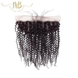 Lace frontal de cheveux naturels kinky wave