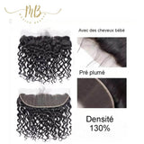 Lace frontal de cheveux naturels de très bonne qualité pour fermer vos perruque