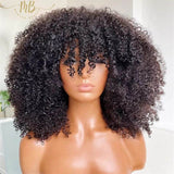 Perruque de cheveux crépus pour femme afro