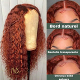 Perruque de cheveux naturels lace frontale à petit prix